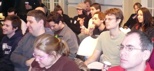 The audience is enraptured